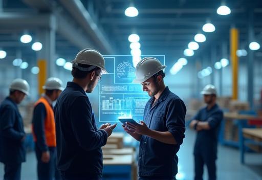 Image representing corporate training or manufacturing